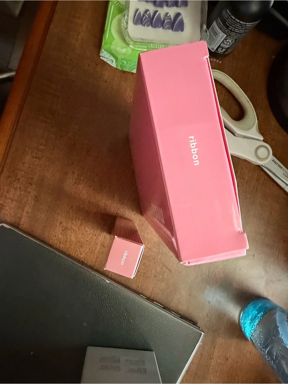 RHODE IPhone 17 Pro Max phone case and matching Lippie in color Ribbon